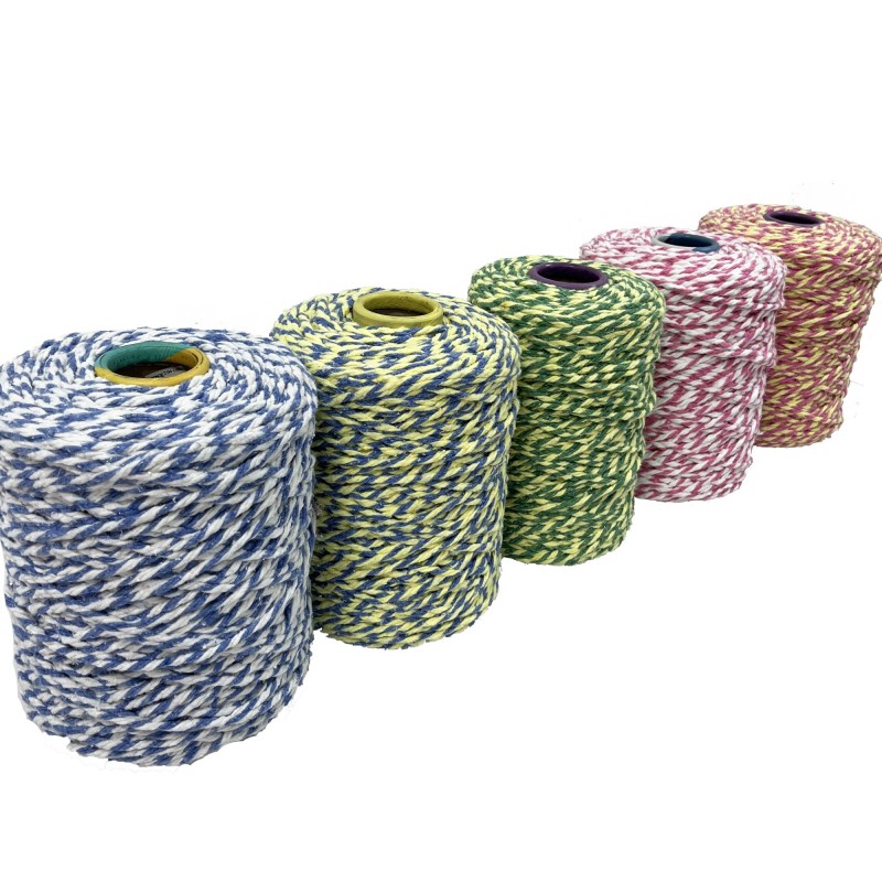 2色ツイストモップヤーン